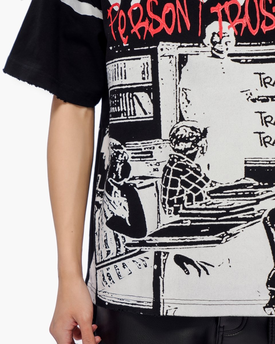 Granny Tee Black - Valabasas