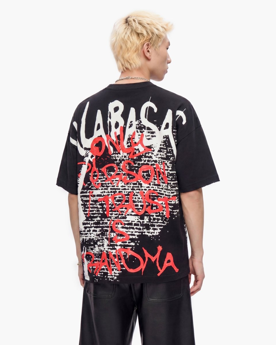 Granny Tee Black - Valabasas