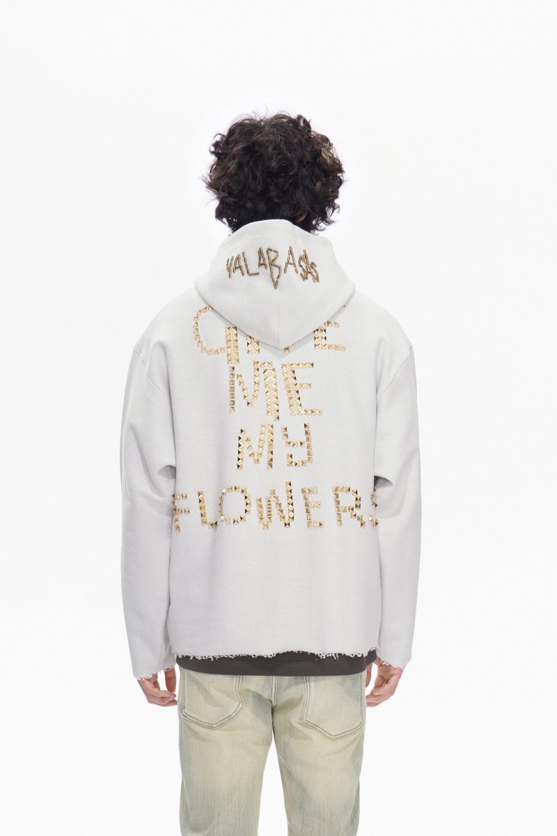 Hand It Hoodie Light Grey - Valabasas