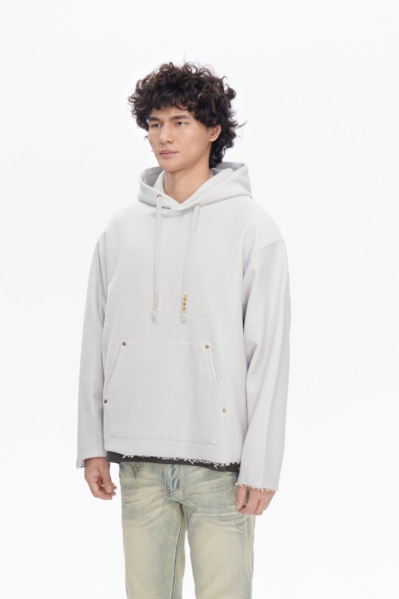 Hand It Hoodie Light Grey - Valabasas