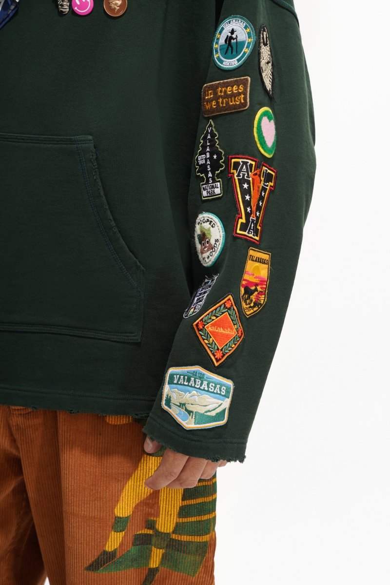 Haven Green Hoodie - Valabasas