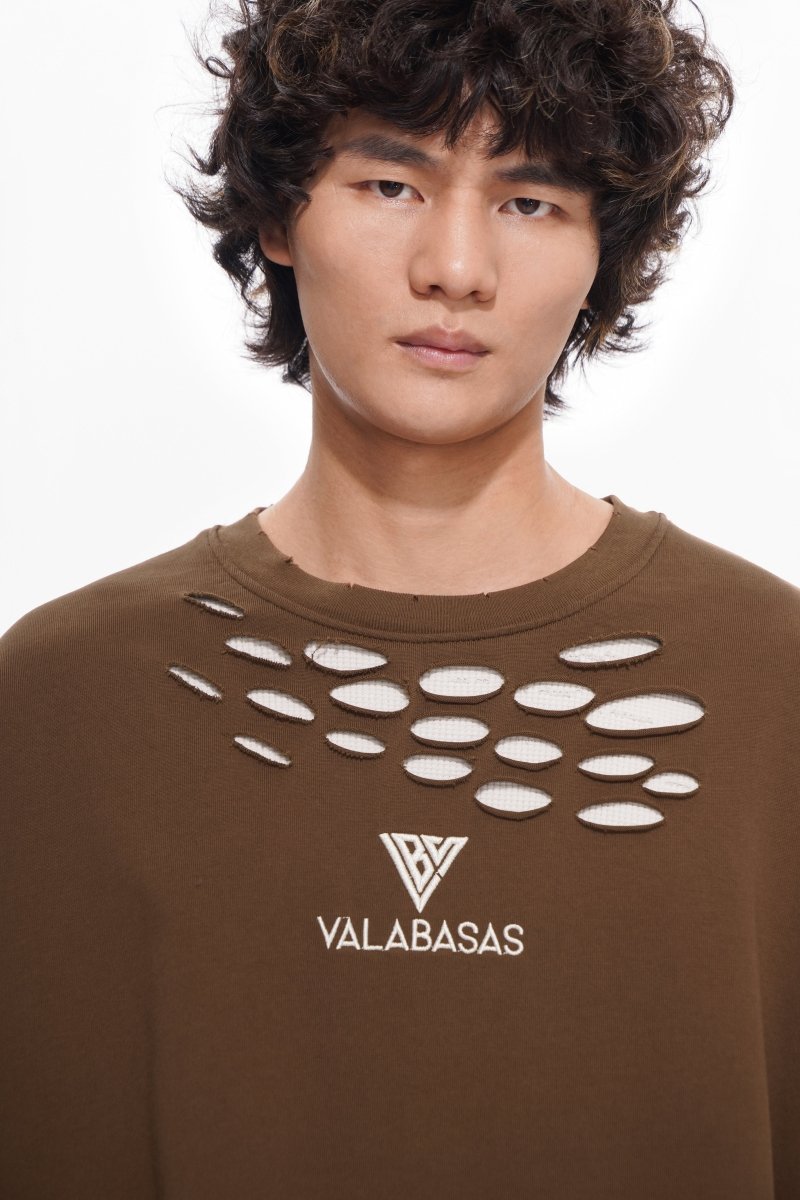 Iced Thermal Sweater Brown - Valabasas