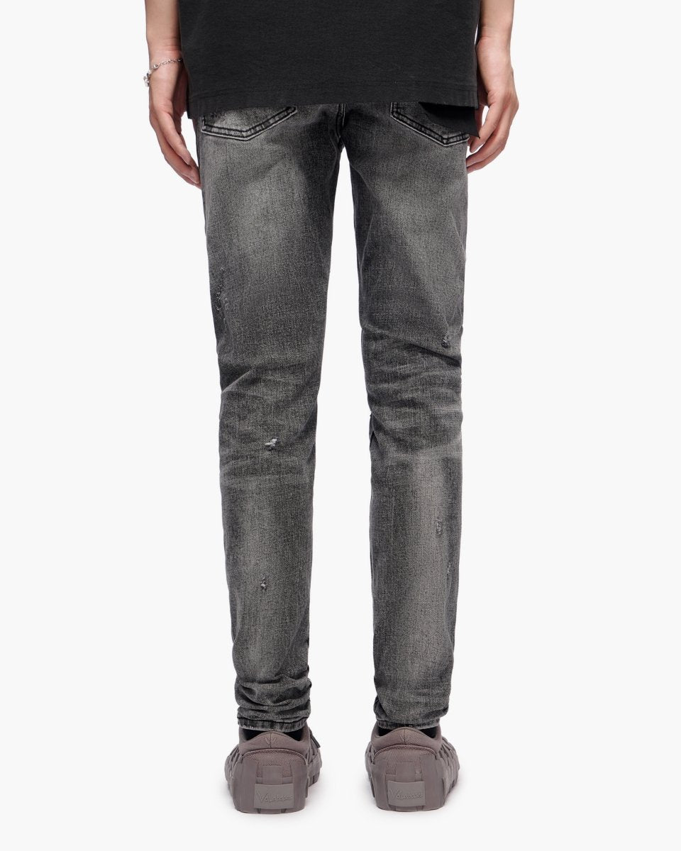 Ilyas Grey Wash Skinny Jeans - Valabasas
