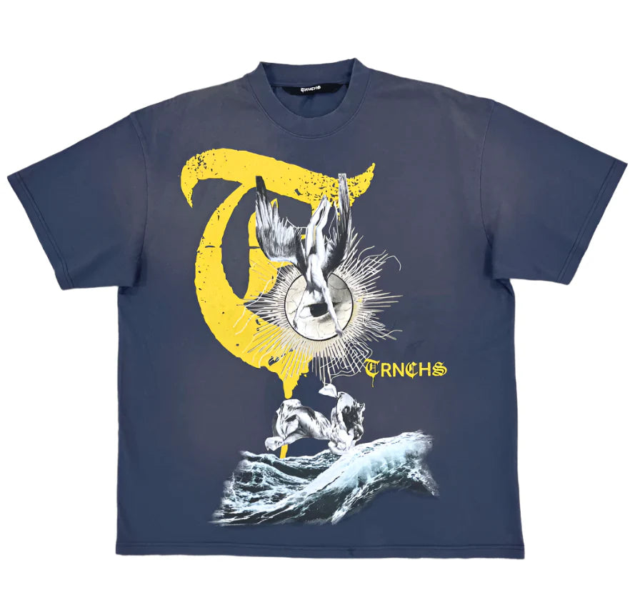 Trnchs Weight Of Wings Men's T-Shirt - Navy