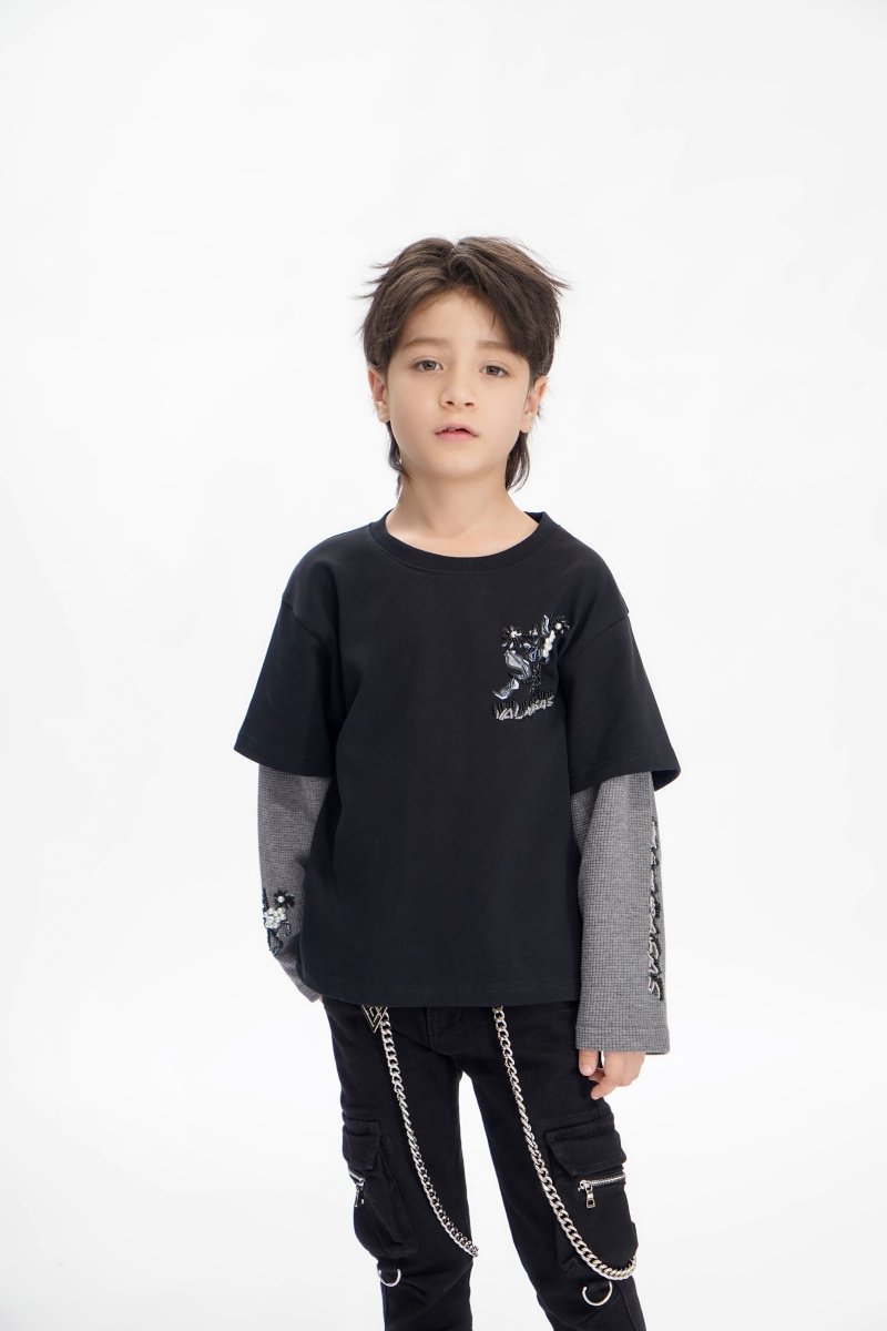 Valabasas Inheritance Kids Tee - Layered Sleeves