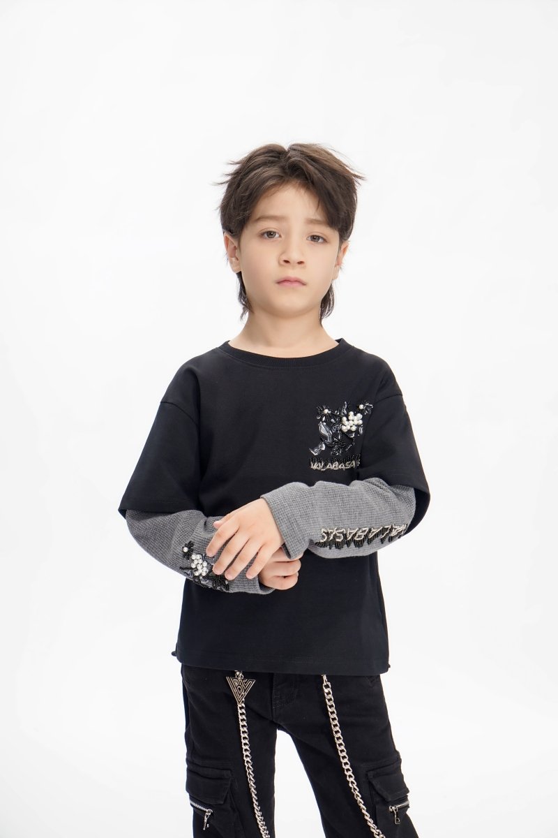 Valabasas Inheritance Kids Tee - Layered Sleeves