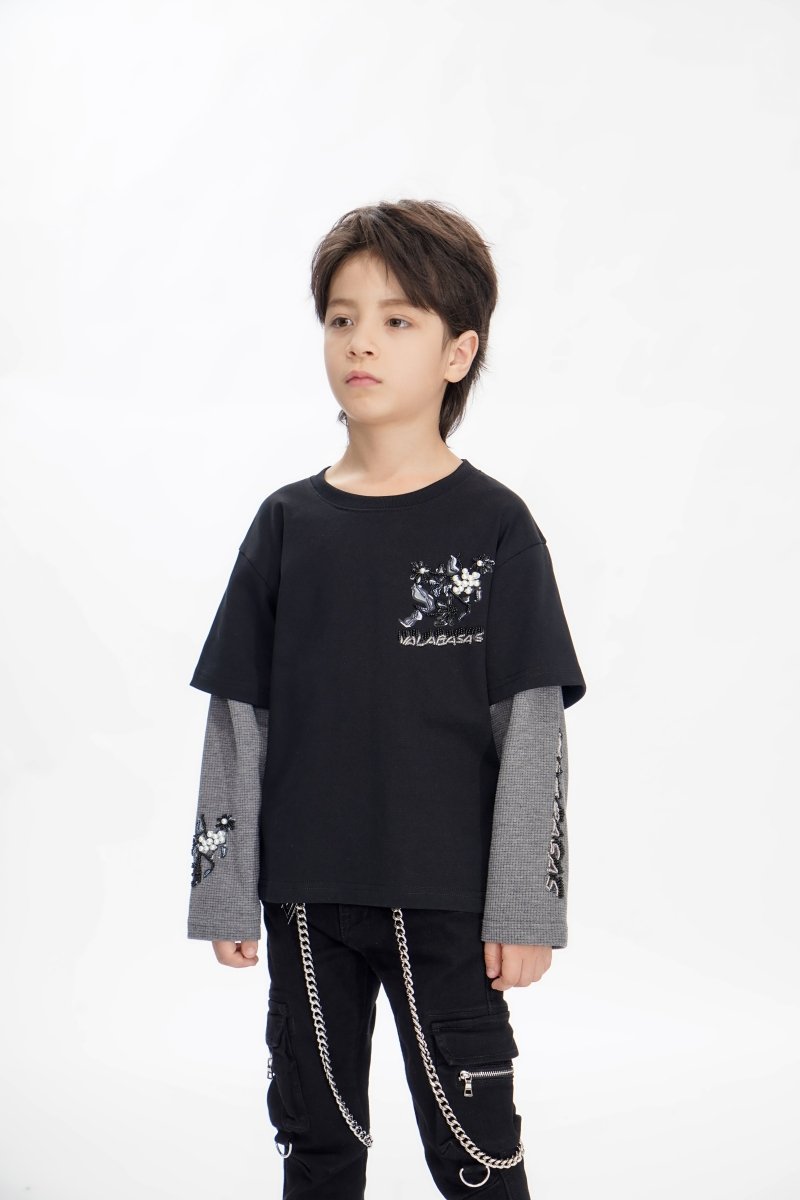 Valabasas Inheritance Kids Tee - Layered Sleeves