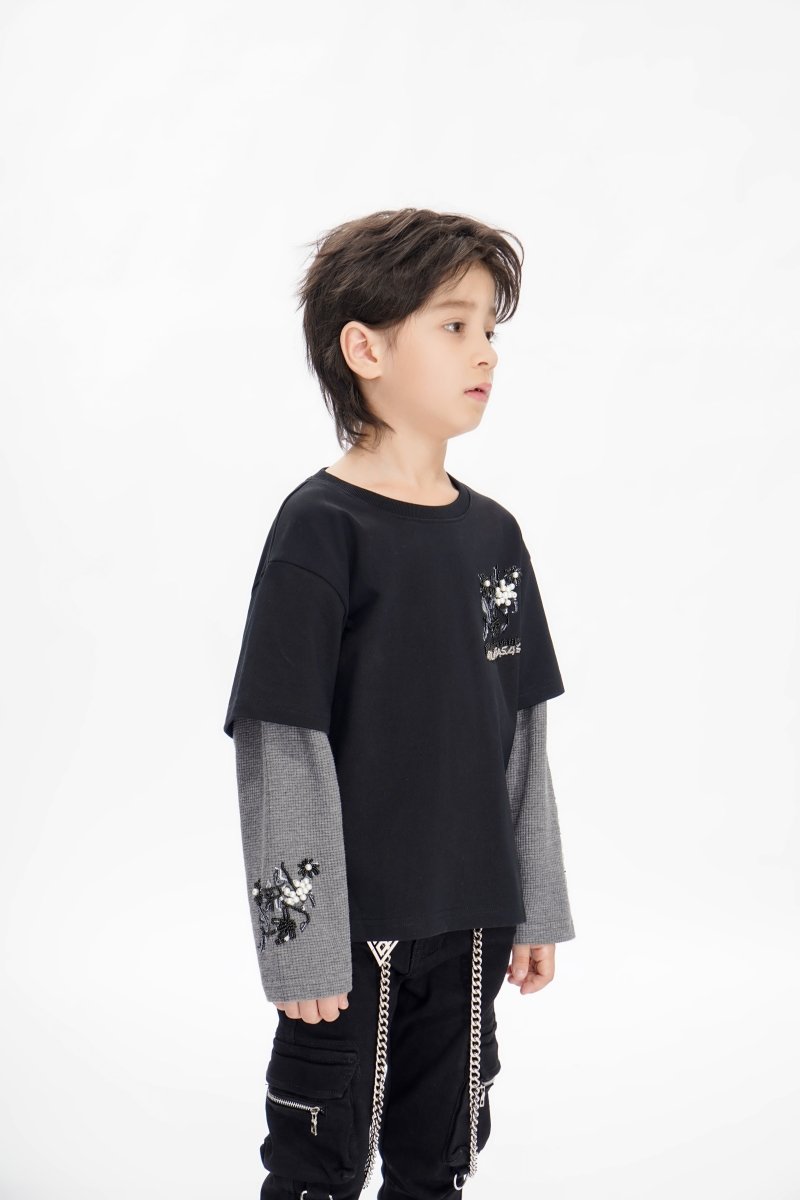 Valabasas Inheritance Kids Tee - Layered Sleeves
