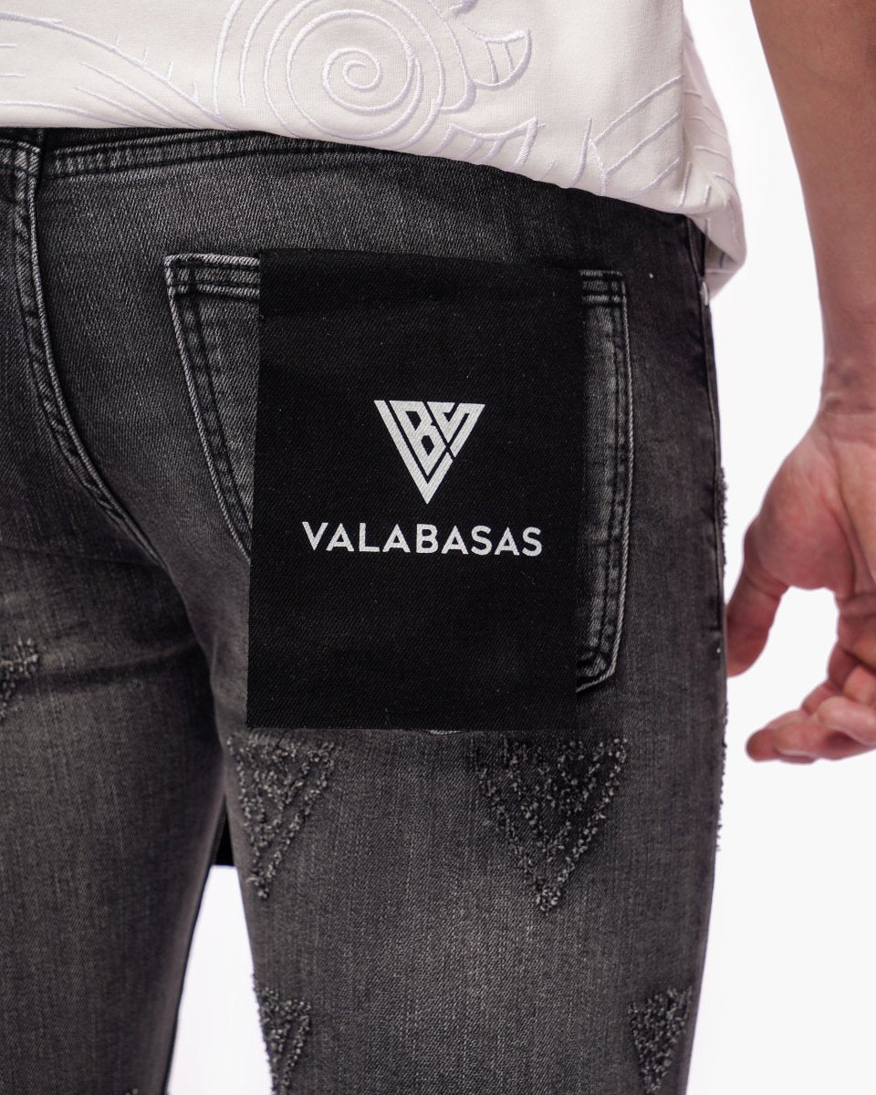 Iso Skinny Grey Wash Jeans - Valabasas