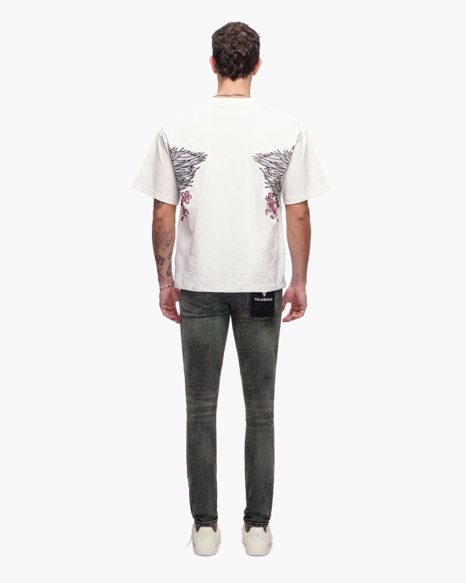 Iso Skinny Grey Wash Jeans - Valabasas