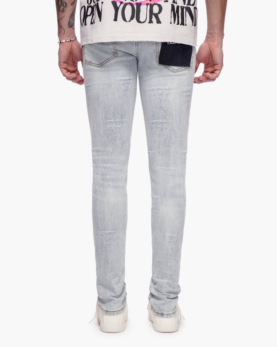 Iso Skinny Light Blue Wash Jean - Valabasas