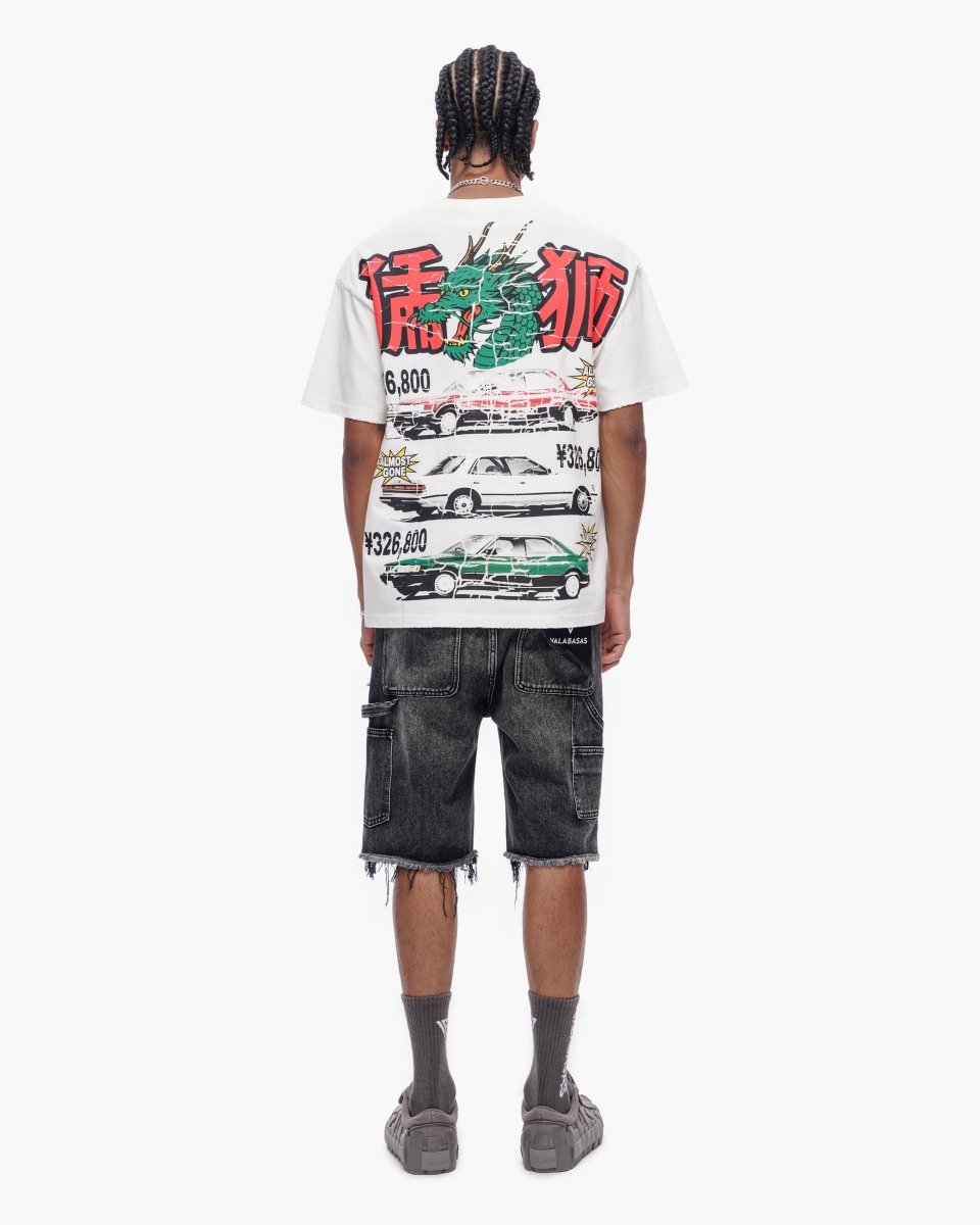 Japanese Motors Tee White - Valabasas