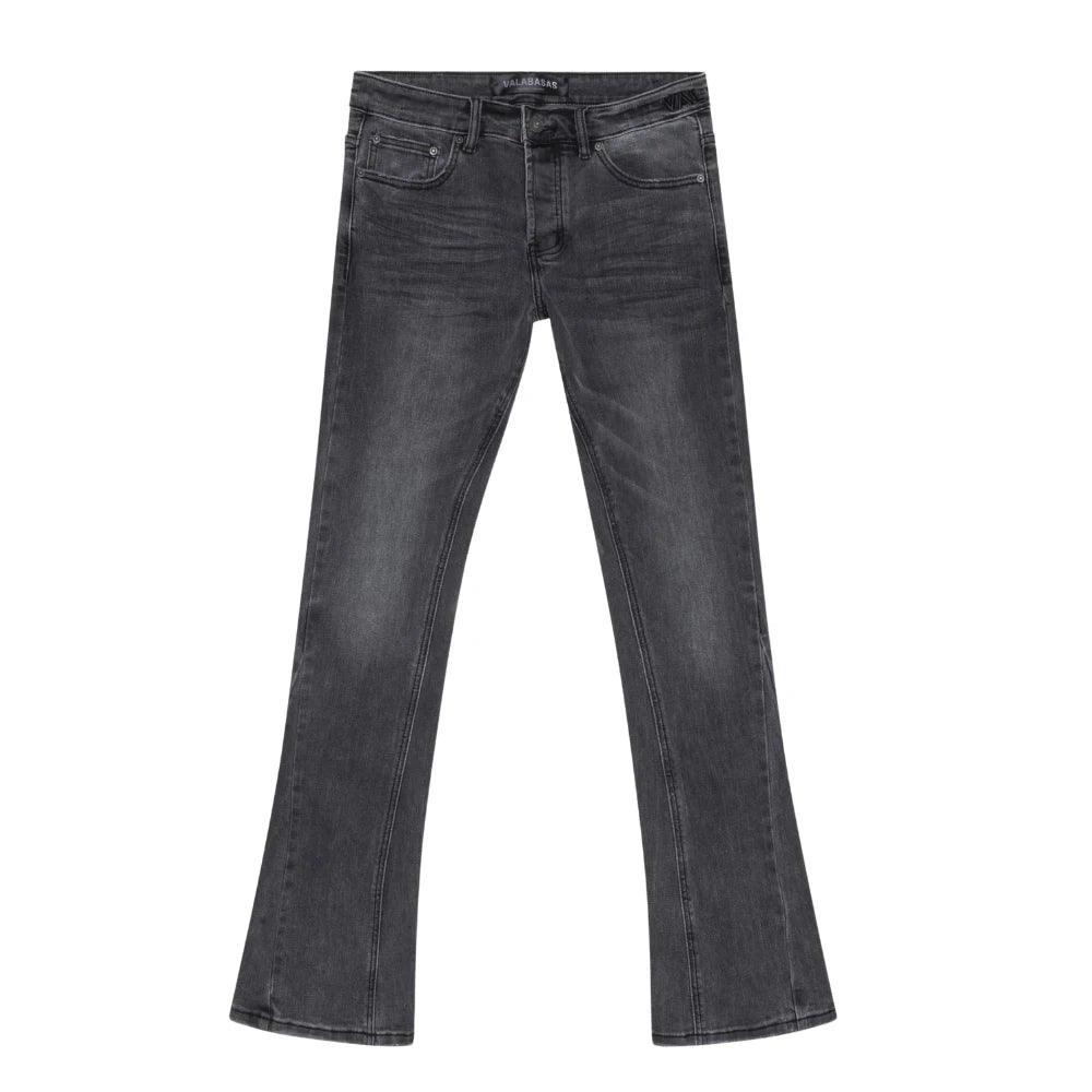 パンツ VALABASAS Mr.STACKED STACKED FLARE JEAN Valabasas Mr. Stacked Jeans - Flared