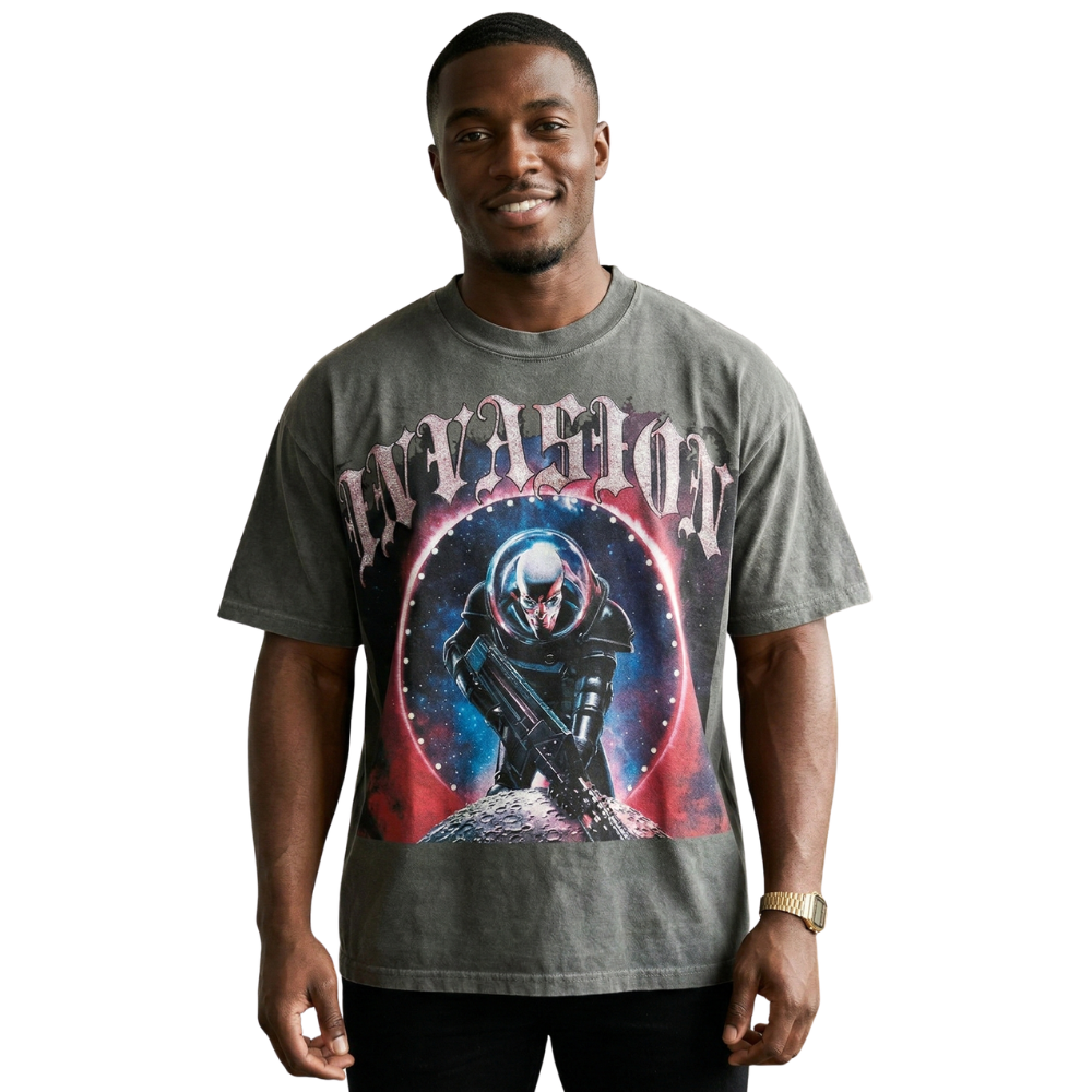 Stray Invasion T-Shirt - Graphic Print