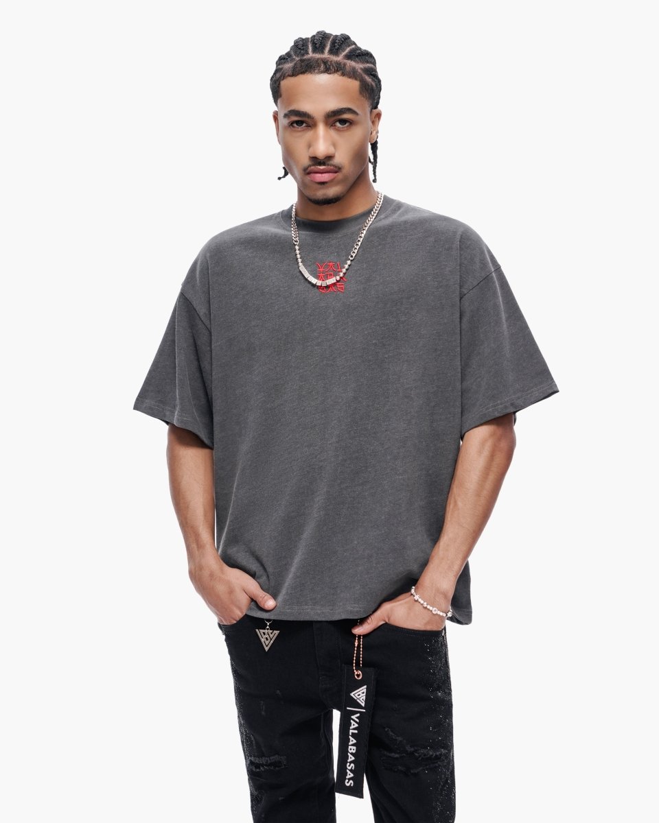 Kaen Tee Dark Grey - Valabasas