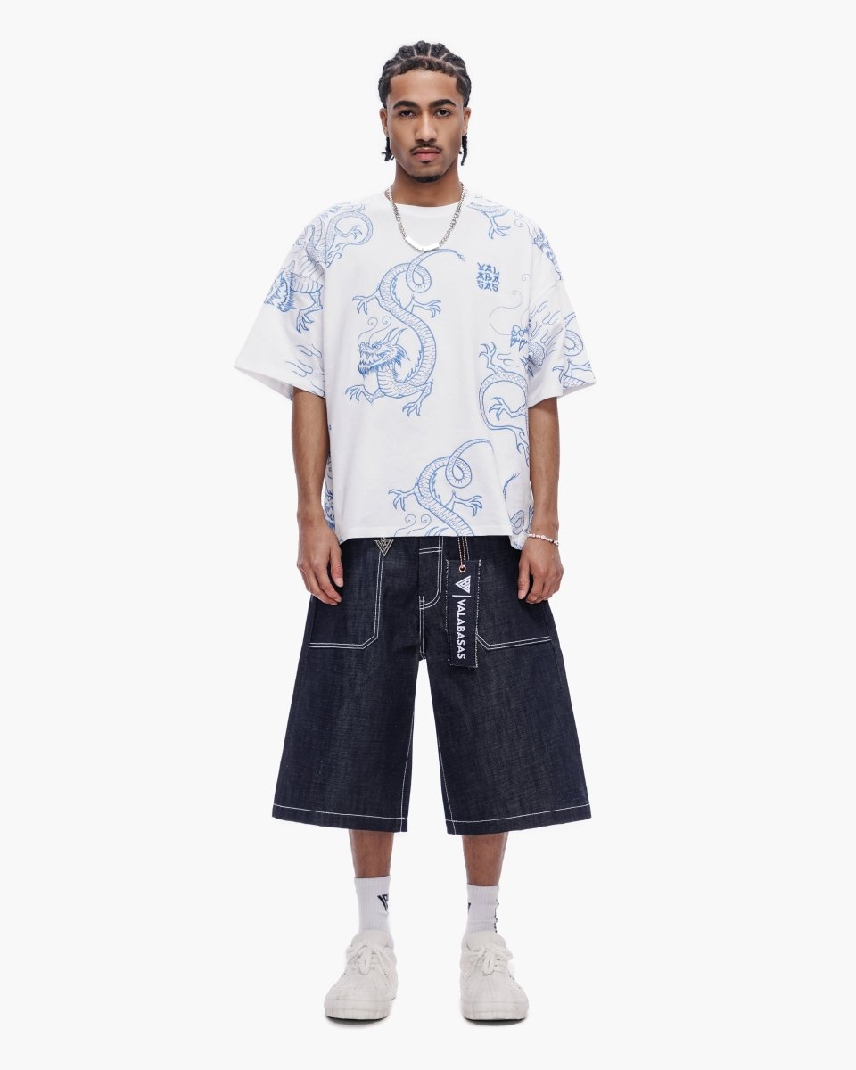Kaze Baggy Jorts Indigo - Valabasas