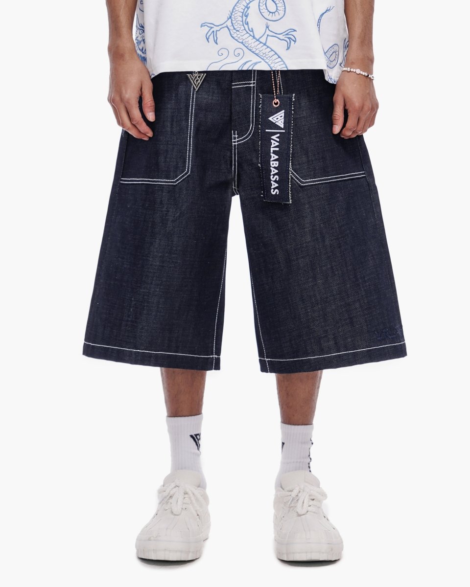 Kaze Baggy Jorts Indigo - Valabasas