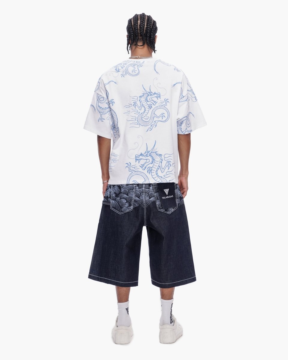 Kaze Baggy Jorts Indigo - Valabasas