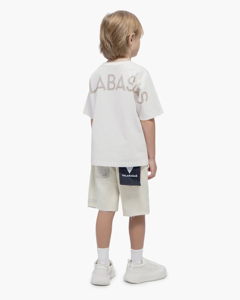 Kids Jr. Arctic Blue Denim Shorts - Valabasas