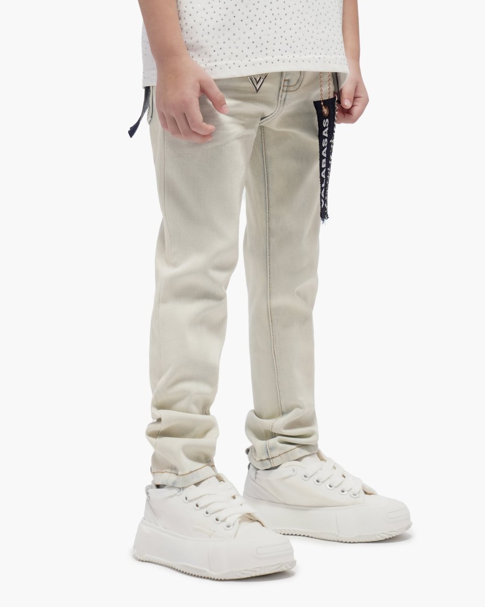 Kids Jr.Slim Arctic Blue Jeans - Valabasas