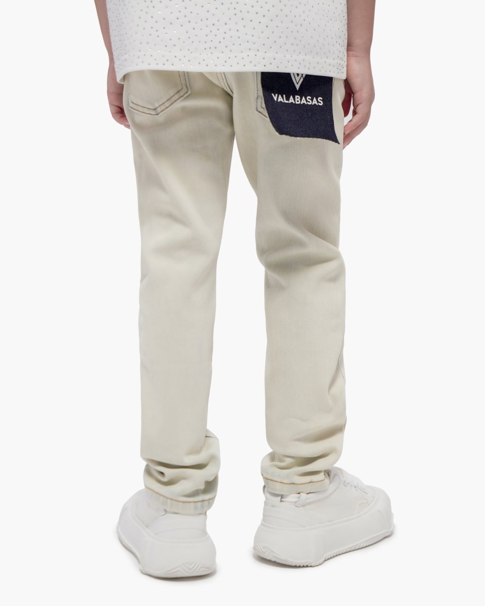 Kids Jr.Slim Arctic Blue Jeans - Valabasas