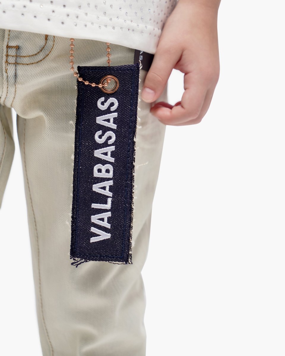 Kids Jr.Slim Arctic Blue Jeans - Valabasas