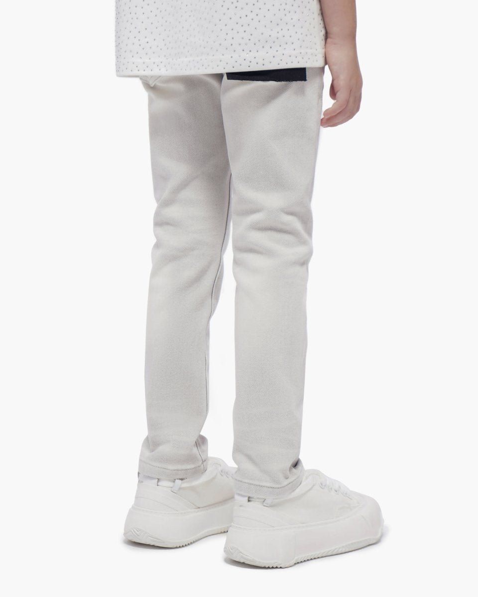 Kids Jr.Slim Snow Grey Jeans - Valabasas