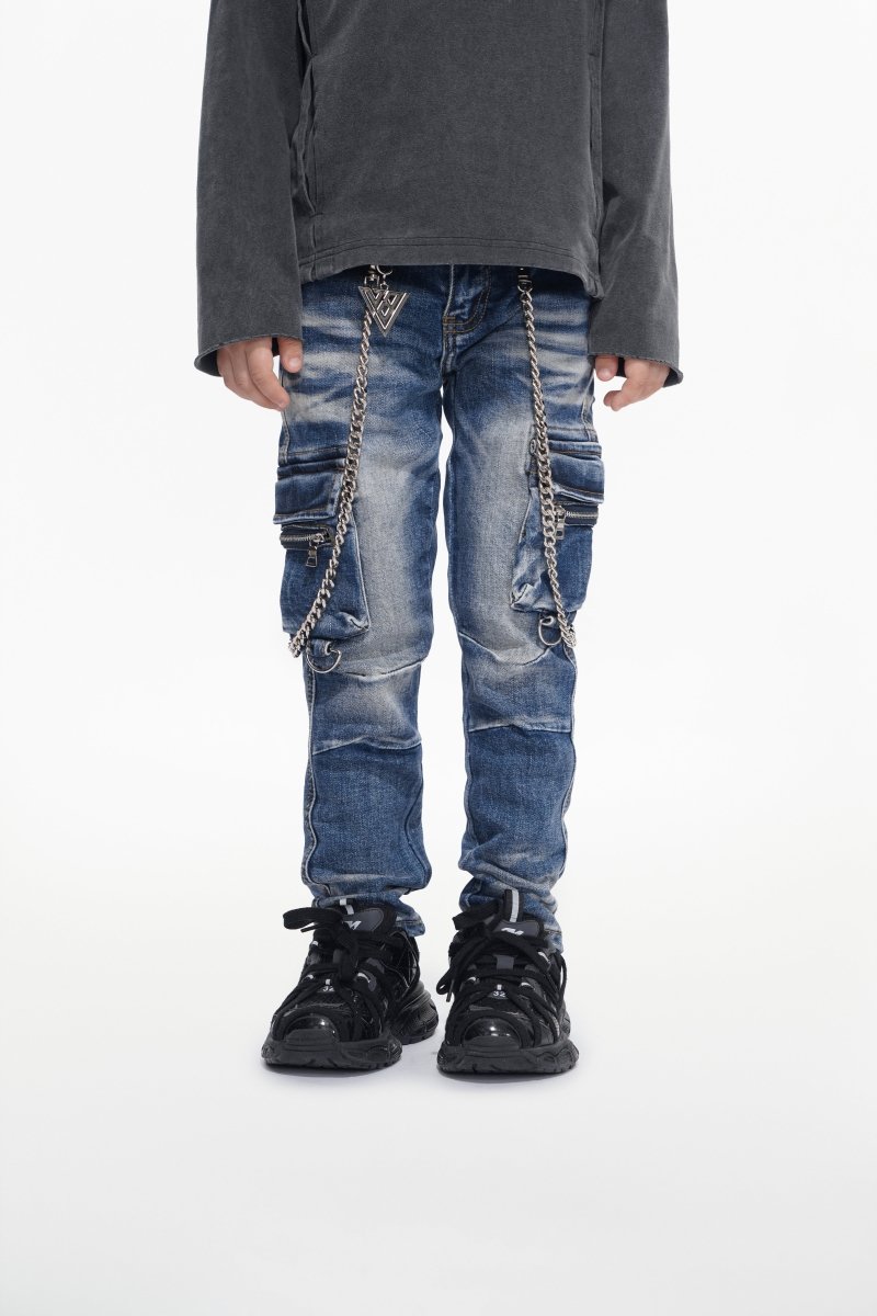 Kids Nico Light Wash Skinny - Valabasas