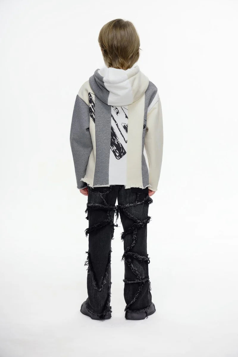 Valabasas Patchwork Kids Jeans - Stacked