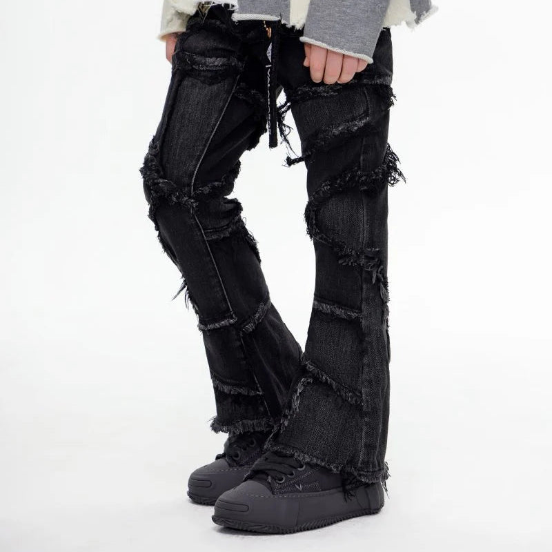 Valabasas Patchwork Kids Jeans - Stacked