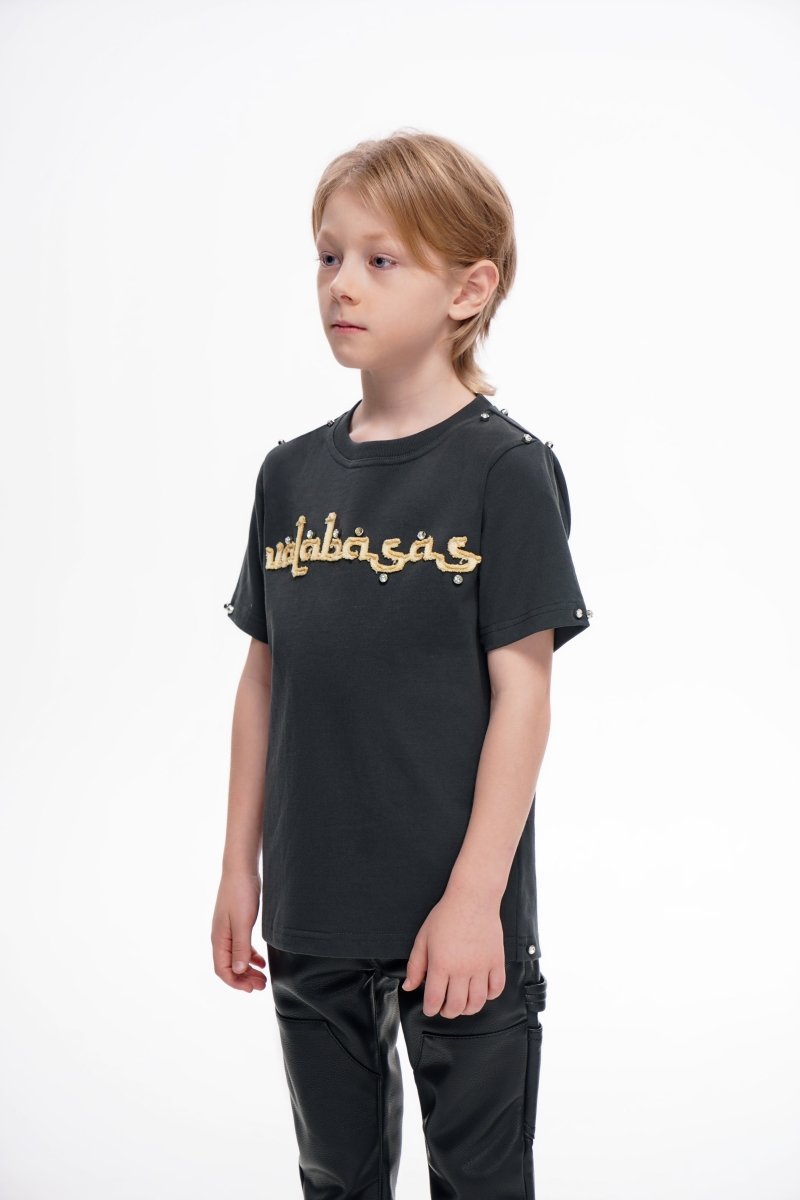 Kids Standard Grey Tee - Valabasas