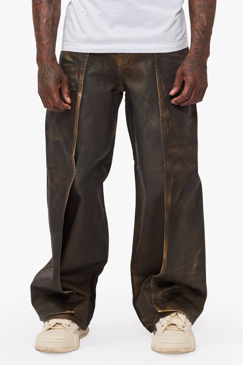 Kuni Baggy Vintage Brown Waxed - Valabasas