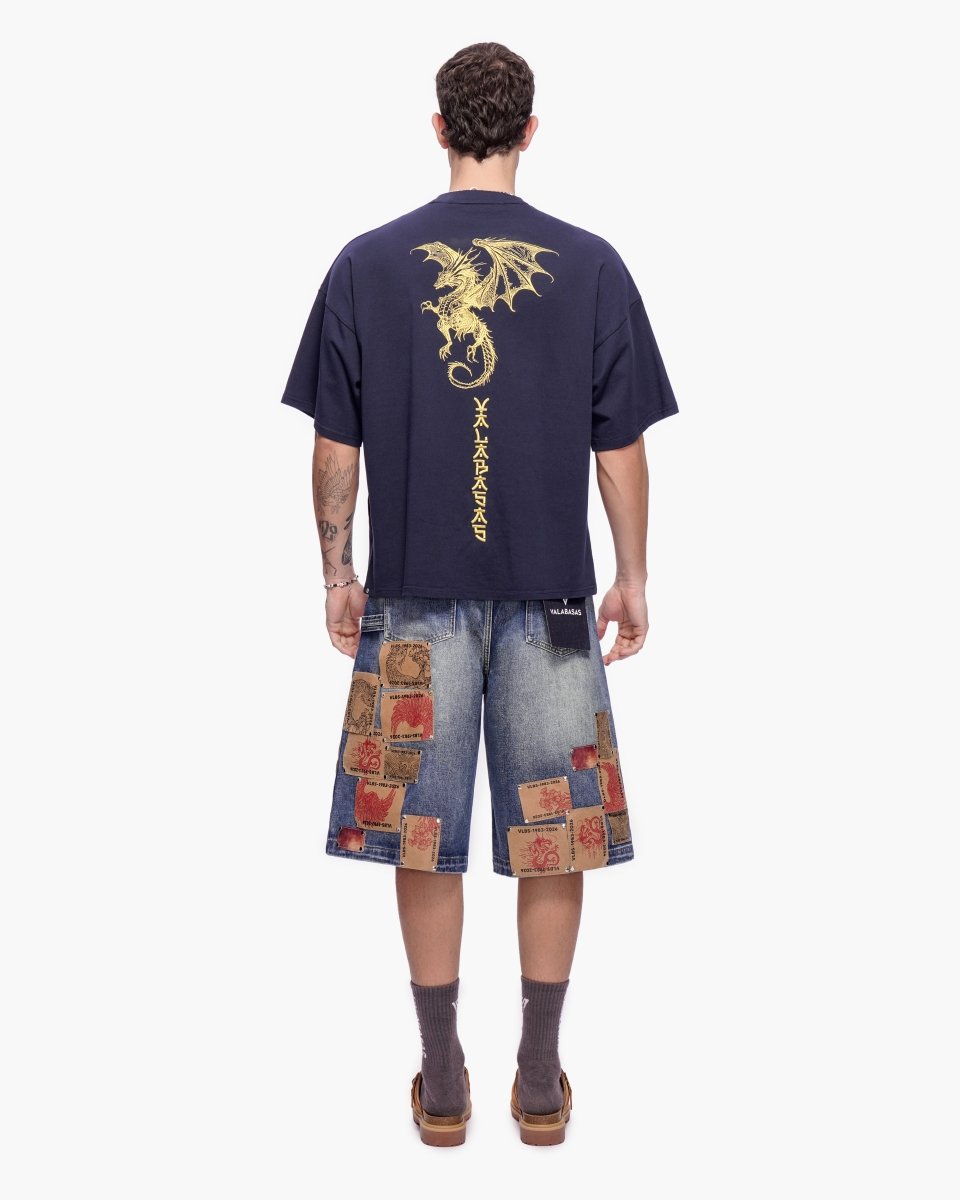 Kunji Tee Navy - Valabasas