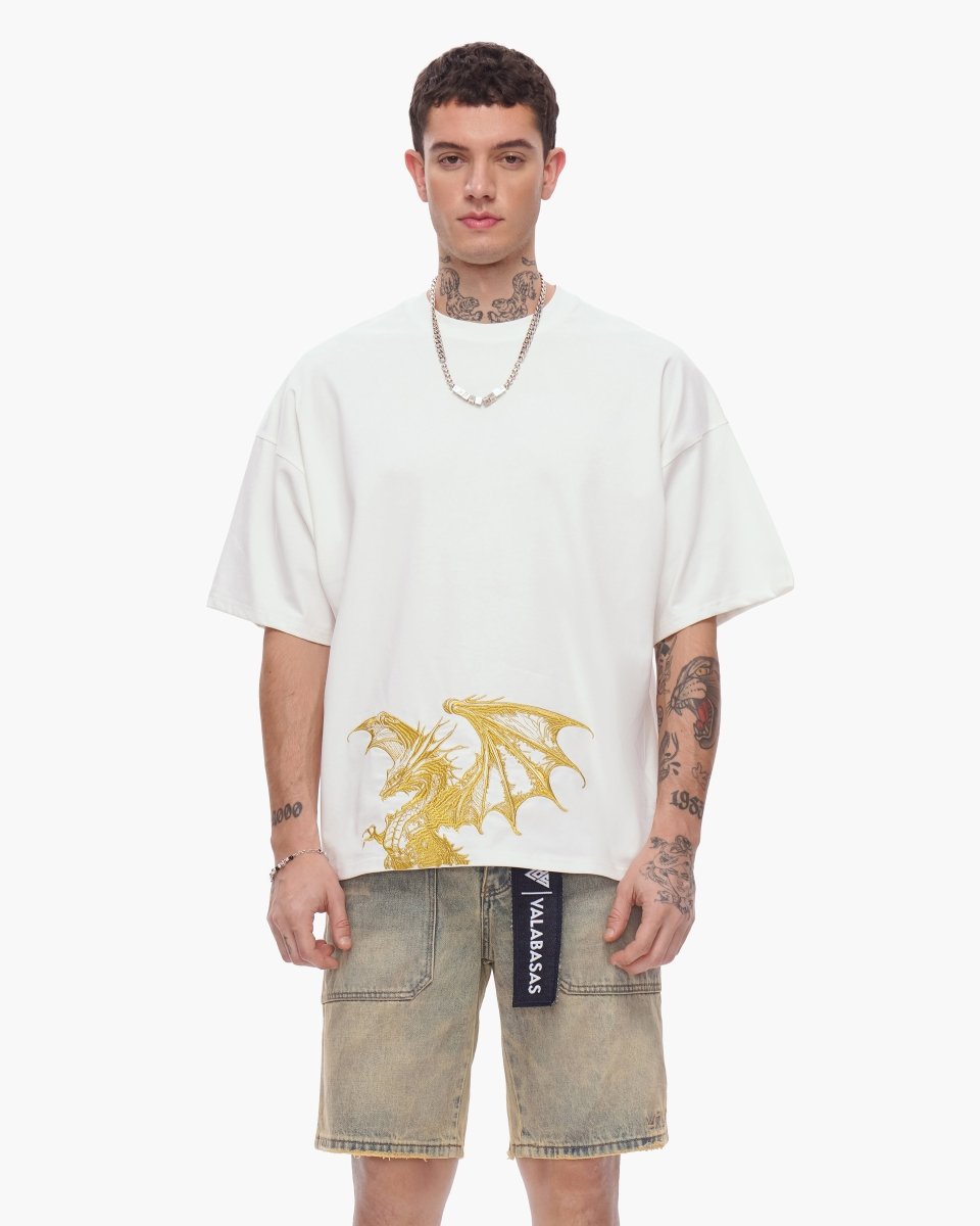 Kunji Tee White Gold - Valabasas