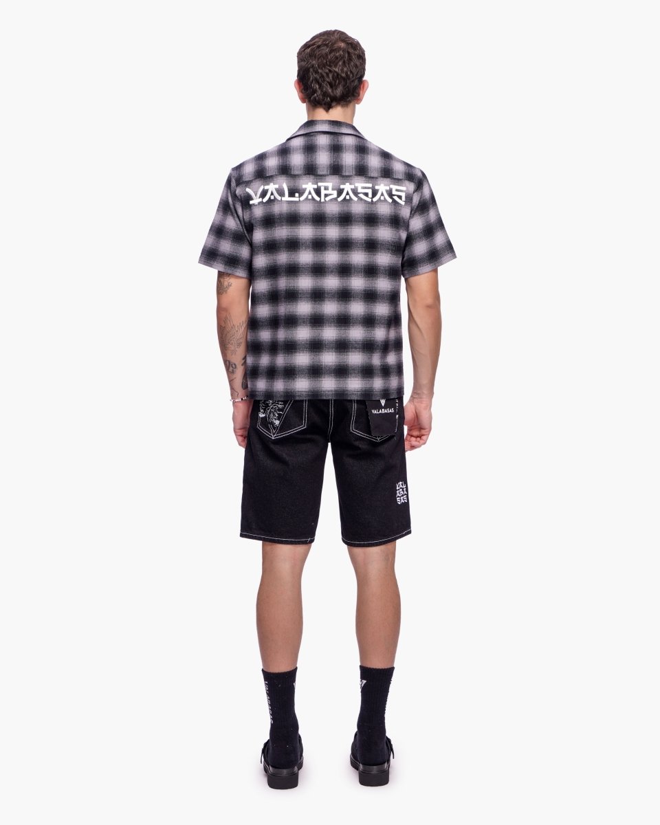 Kuraze Button Down Grey - Valabasas