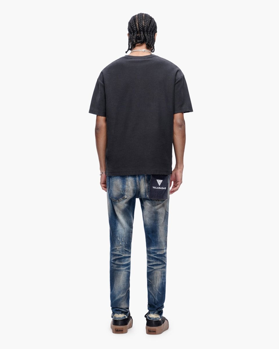 Leader Dark Blue Wash Skinny - Valabasas