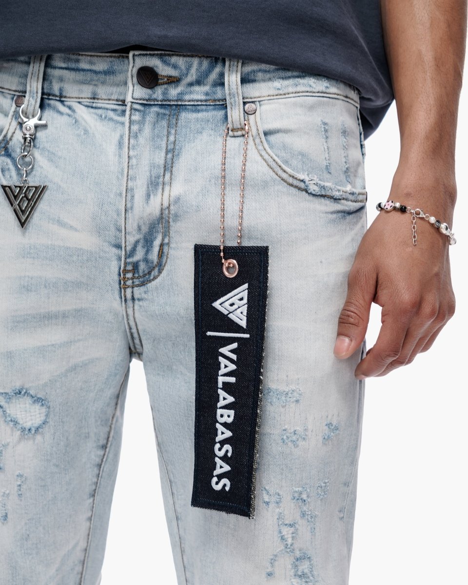 Leader Skinny Light Blue Wash - Valabasas
