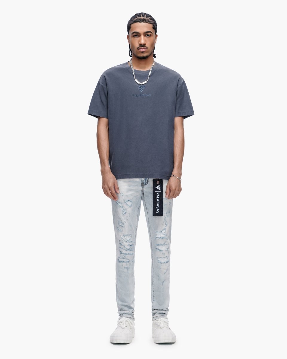 Leader Skinny Light Blue Wash - Valabasas