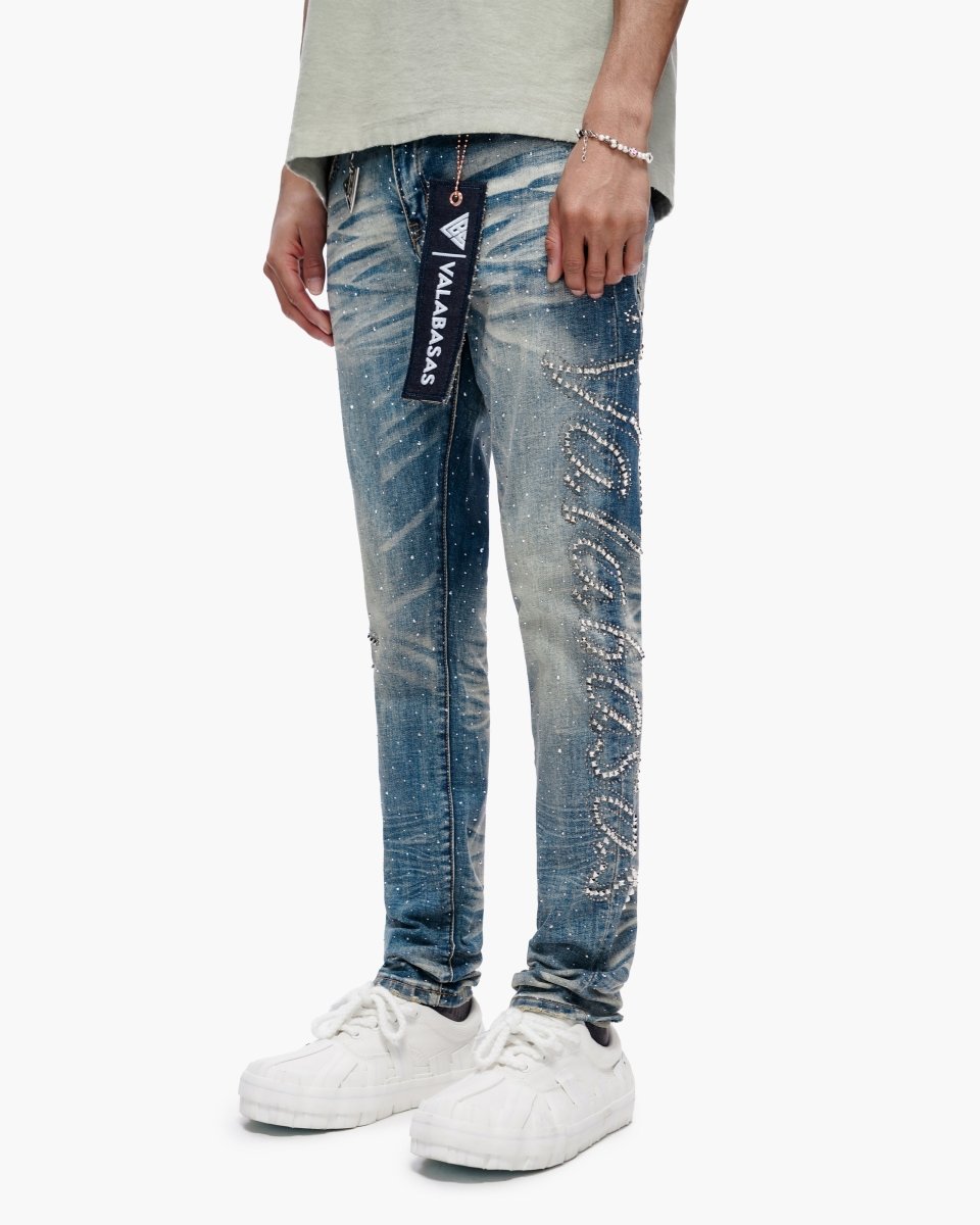 Licium Dark Blue Skinny - Valabasas