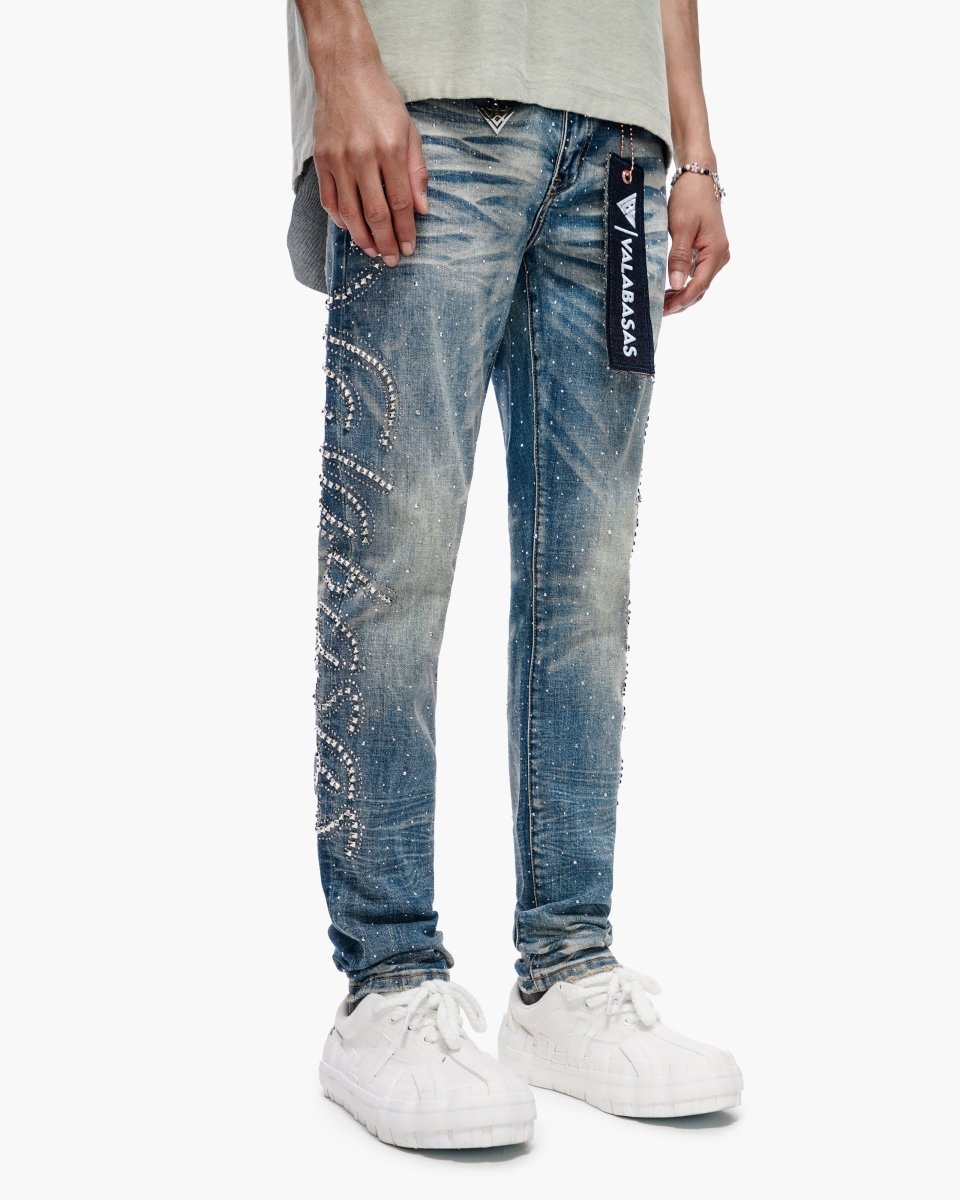 Licium Dark Blue Skinny - Valabasas