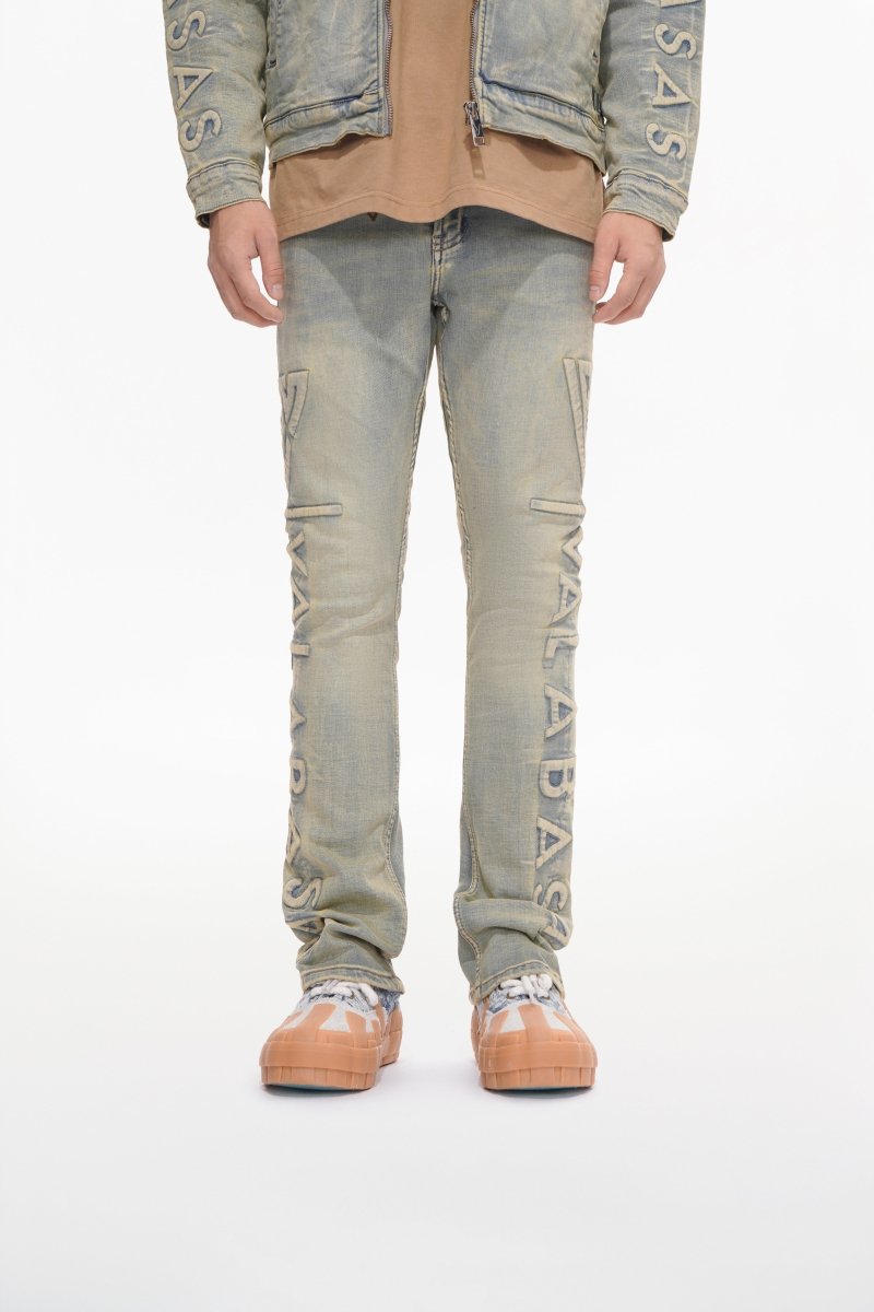 Lore Light Vintage Blue Stacked Jeans - Valabasas