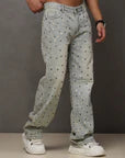 Waimea Dot Jeans - Baggy Fit