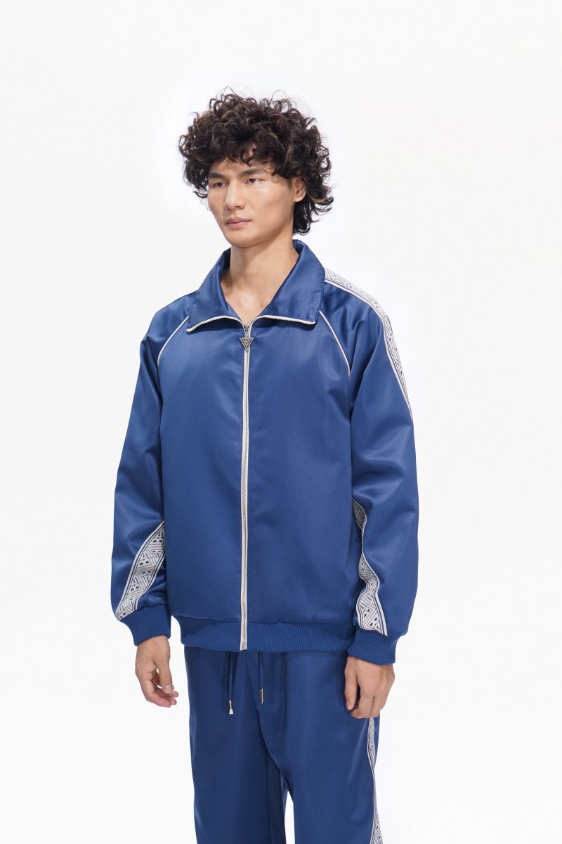 Monaco Jacket Blue - Valabasas