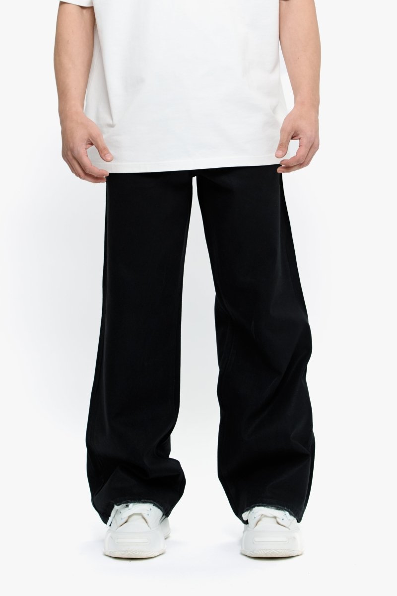 Mr. Baggy Black Wash Waxed - Valabasas