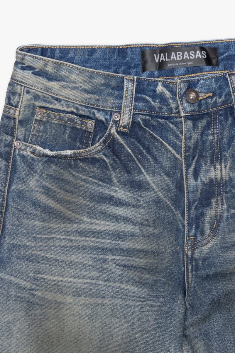 Mr. Baggy Dirty Vintage Blue - Valabasas