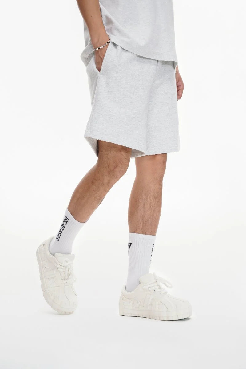 Valabasas Double-Stitch Shorts - Gray