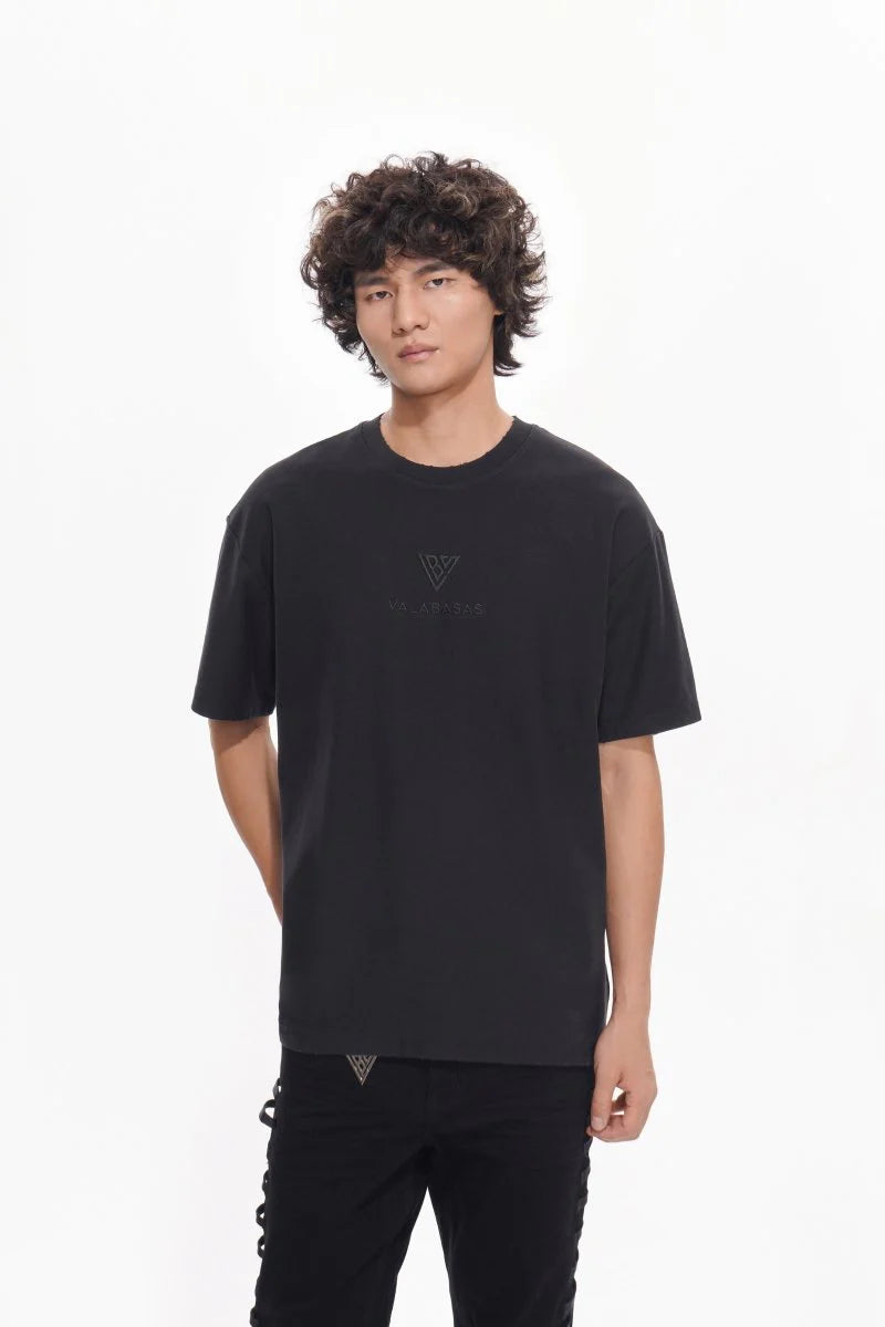 Valabasas V Emblem T-Shirt - Black