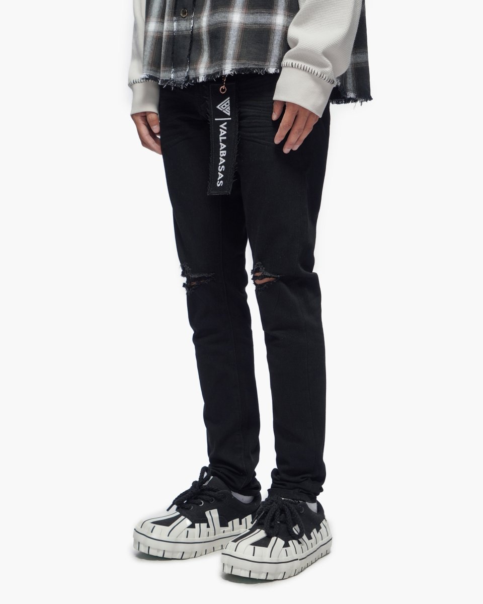 Mr.Clean Black Skinny Jeans - Valabasas