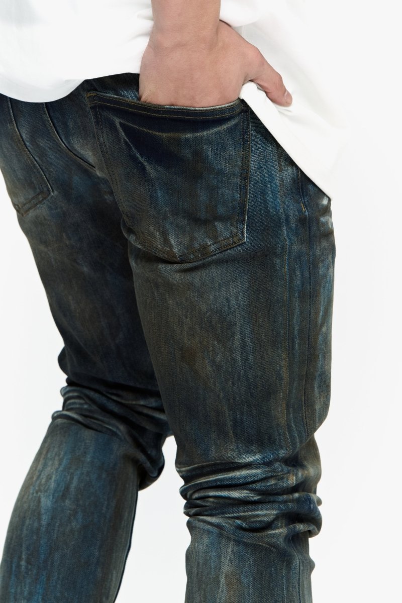 Mr.Flex Dirty Indigo Skinny Jeans - Valabasas