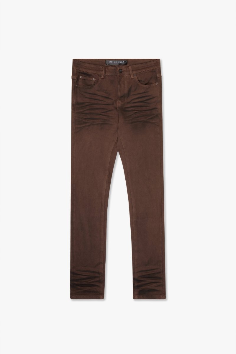 Mr.Flex Skinny Jean Brown Wash - Valabasas